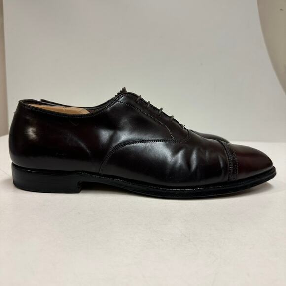NEW HEELS Alden 9015 Perf Tip Bal Oxford Color 8 Shell Cordovan USA 10.5 AA/B - Picture 4 of 13
